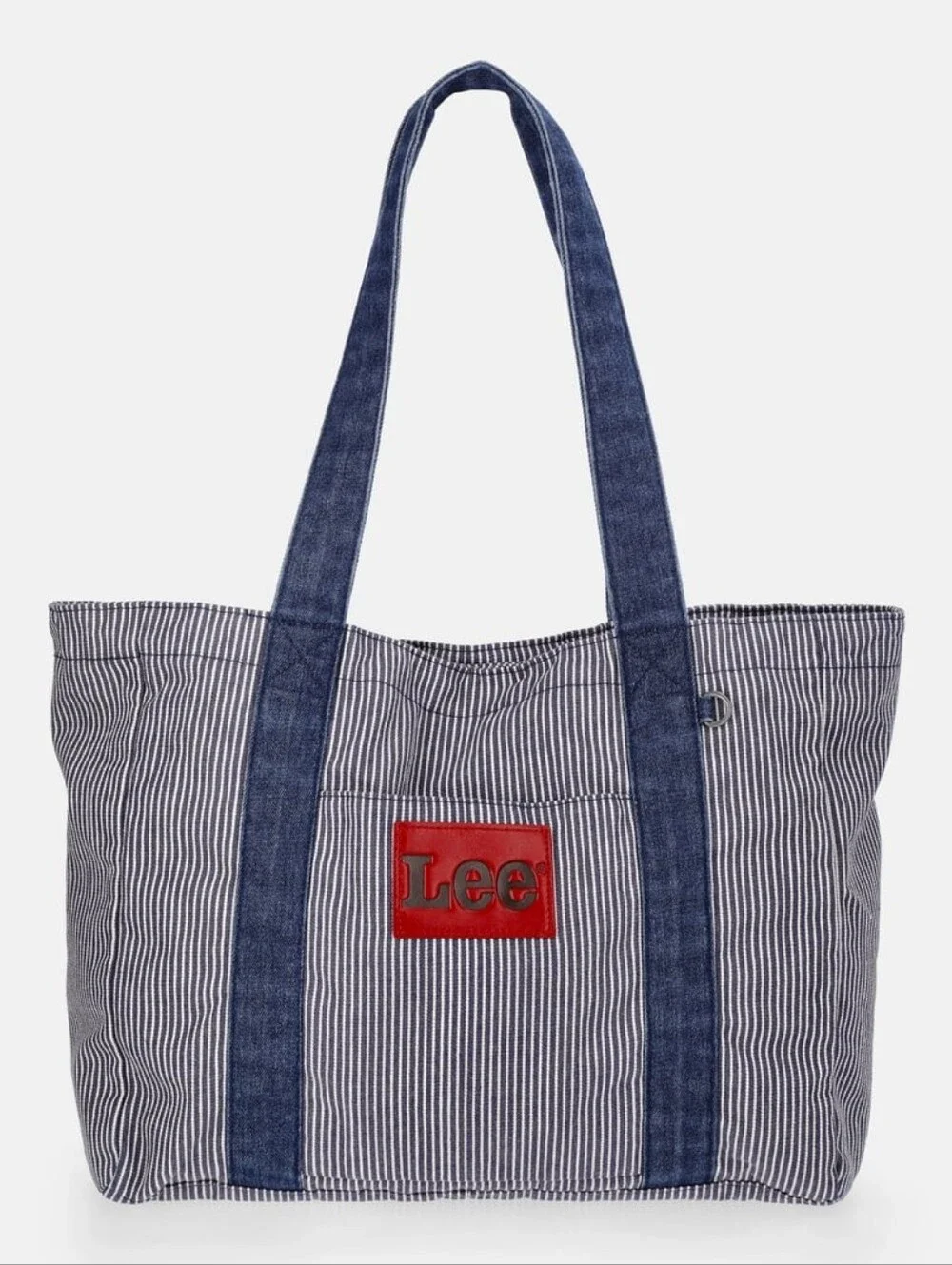 Lee Denim Tote Bag, Hickory Stripe